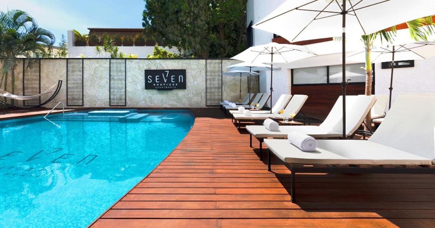 Seven Boutique Apartments Канкун Екстер'єр фото