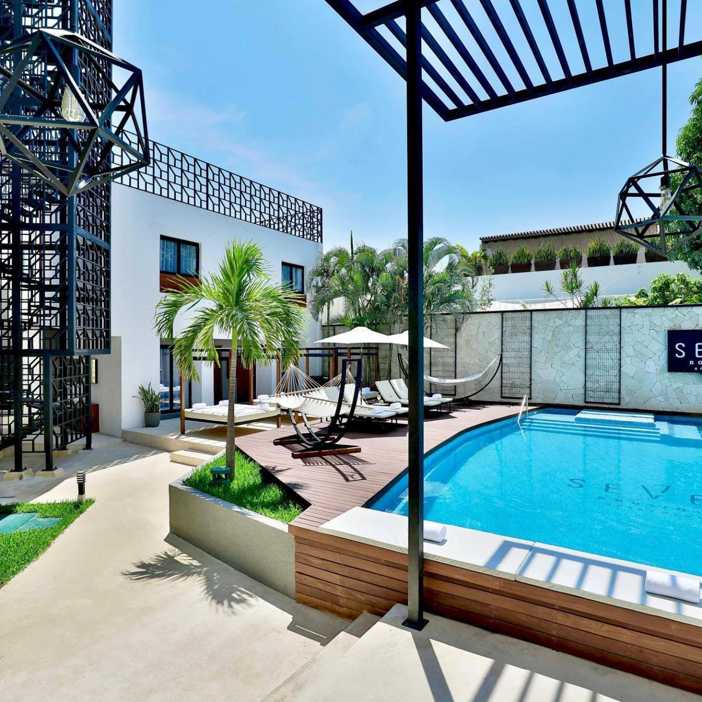 Seven Boutique Apartments Канкун Екстер'єр фото